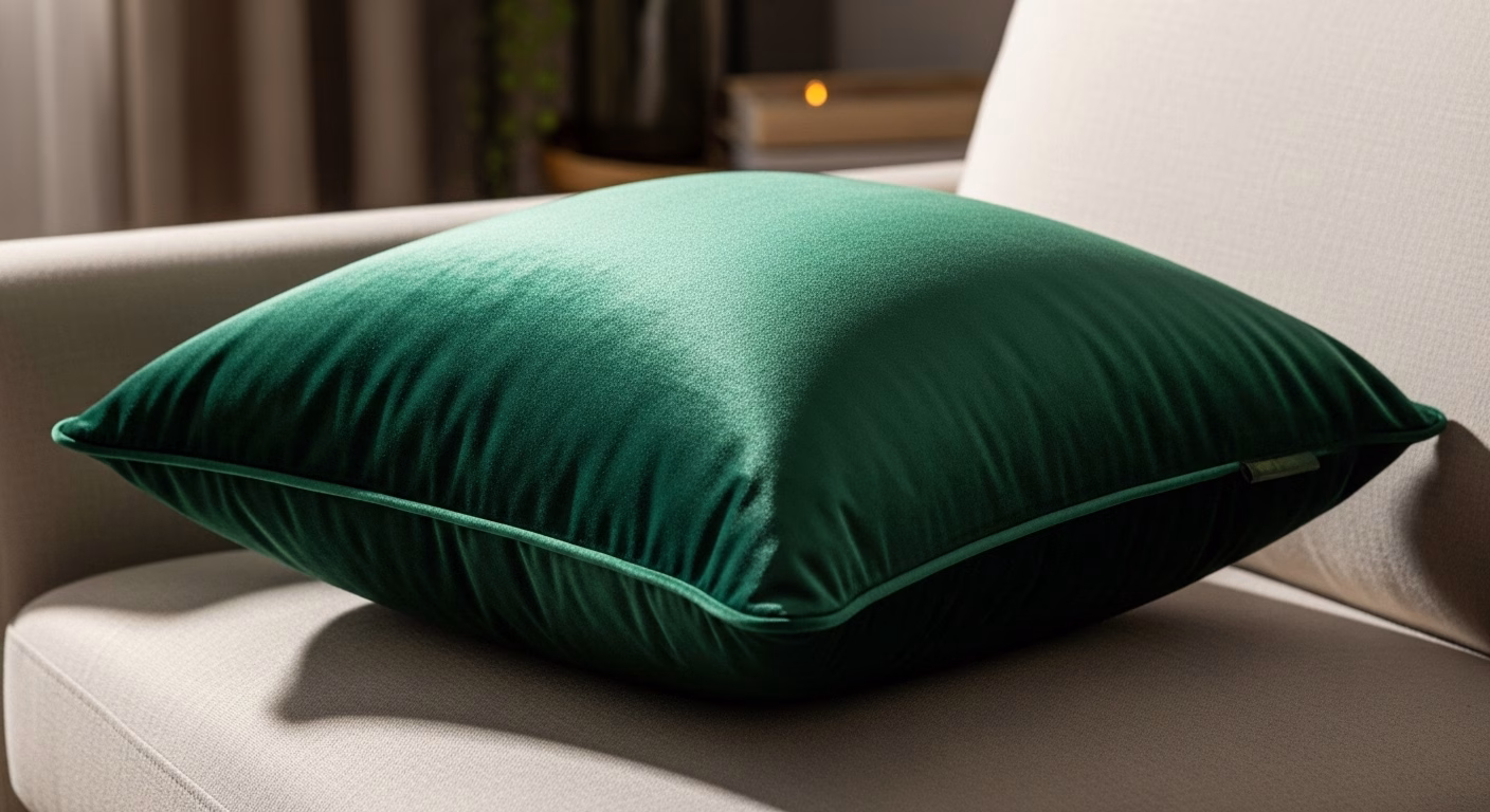 velvet cushion