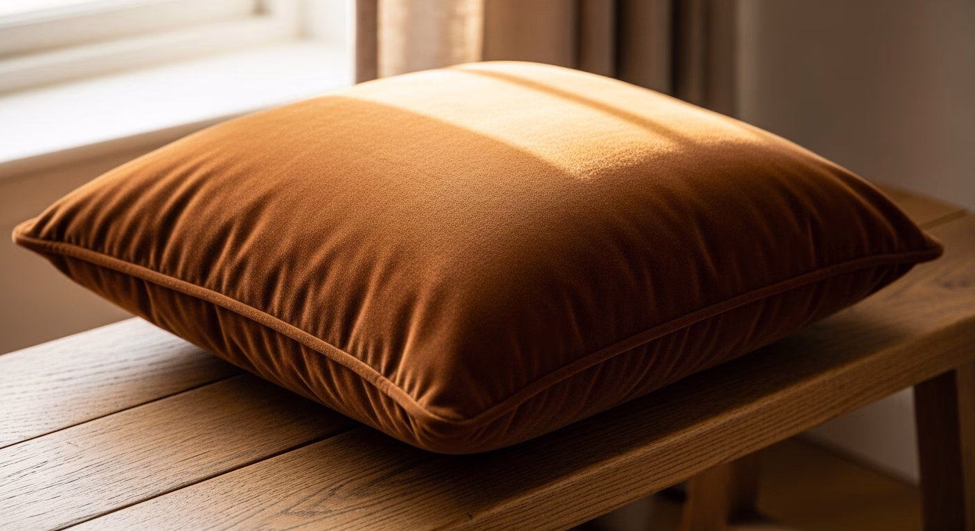velvet cushion