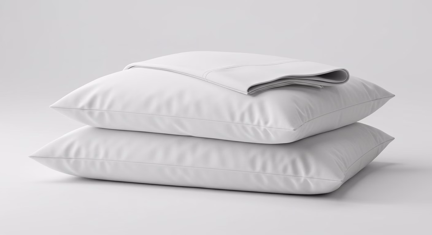 white cotton bedsheets