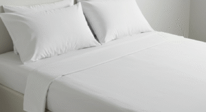 white pillowcase