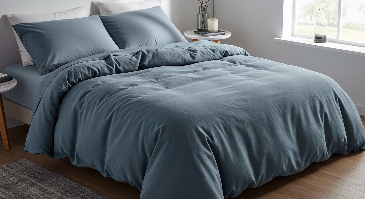 colored duvet cover