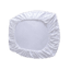 white fitted bedsheet